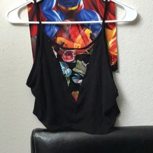 Cute flower design shirt